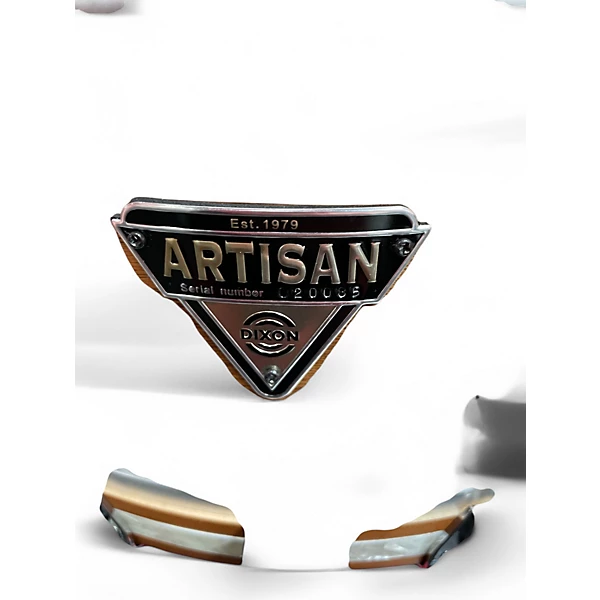 Used Dixon 6.5X14 CHRIS BRADY LIMITED EDITION ARTISAN SNARE Natural Drum