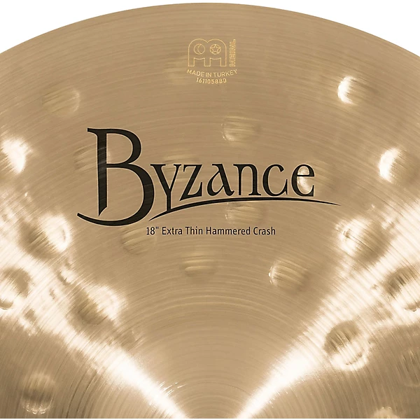 MEINL Byzance Traditional Extra Thin Hammered Crash Cymbal 18 in.