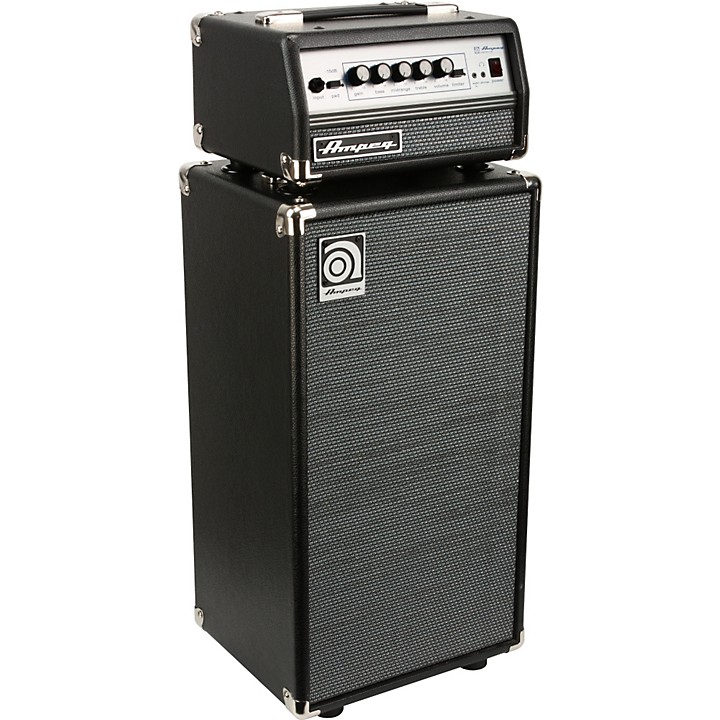 Ampeg Micro VR Bass Amp Head and SVT210AV Bass Speaker Cabinet Stack