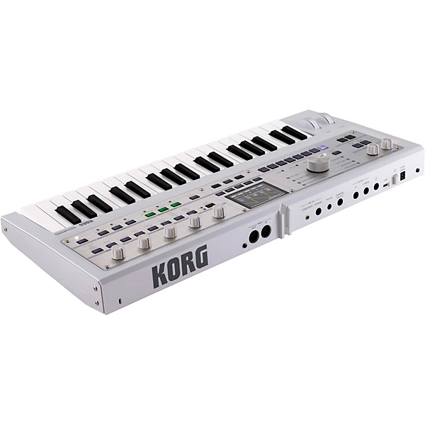 microKORG 2 Keyboard Synthesizer Vocoder Limited Edition White