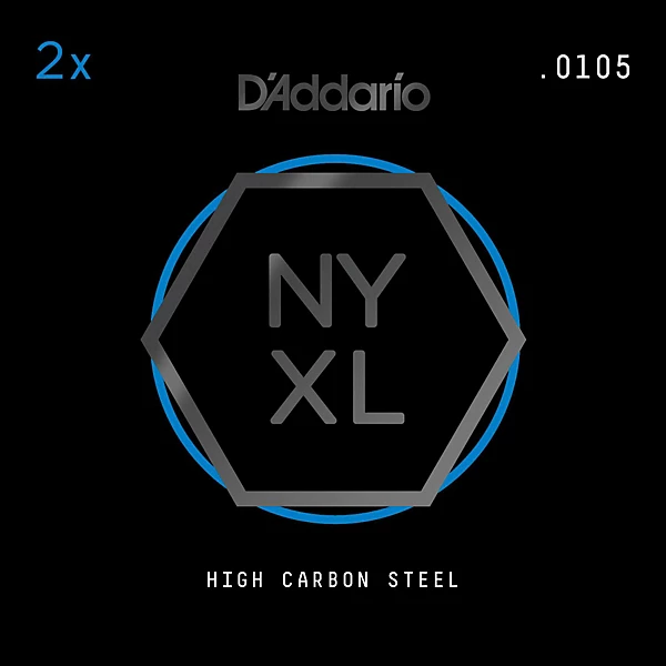NYXL Plain Steel 010GA 2 Pack
