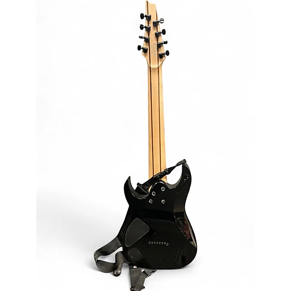 Used Ibanez RG8 BLACK Solid Body Electric Guitar