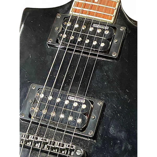 Used ESP Ex 200 Black Solid Body Electric Guitar