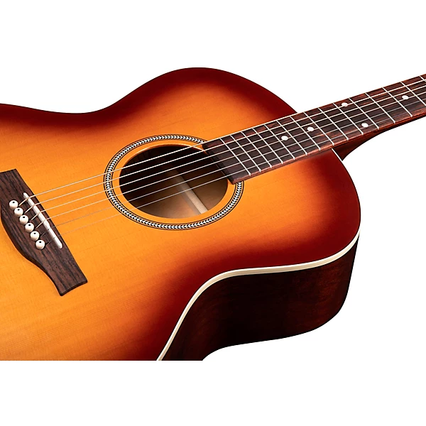 Entourage Mini Jumbo Acoustic Guitar Rustic Burst