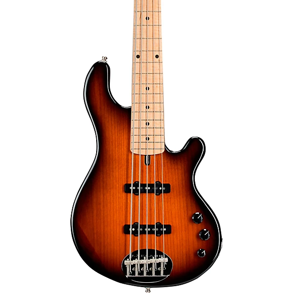 Classic 55 Dual J Maple Fretboard 5 String Electric Bass Guitar Tobacco Sunburst