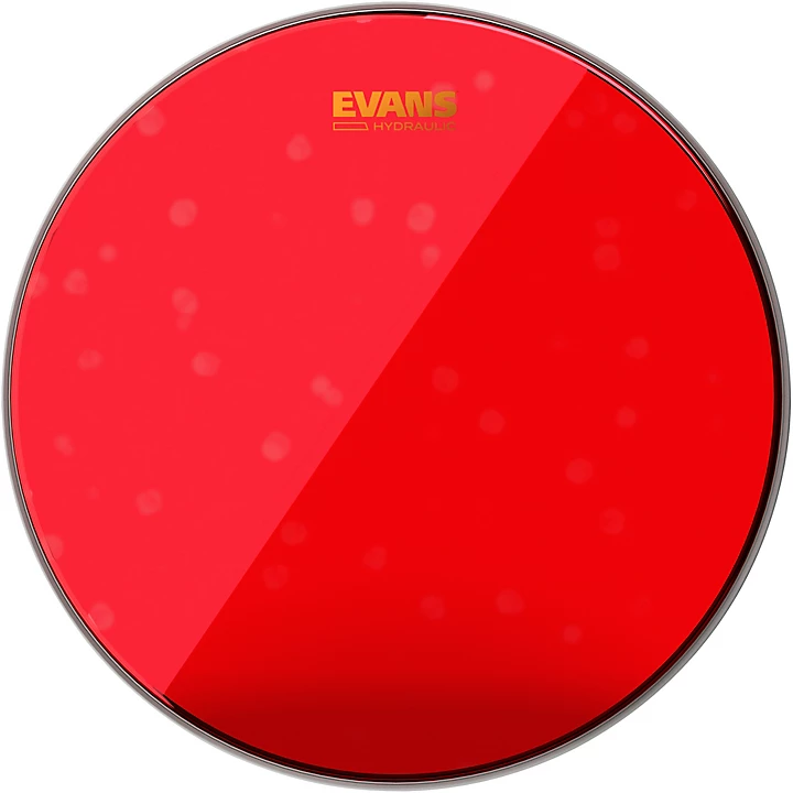 Red Hydraulic Bass Drum Head 22 in