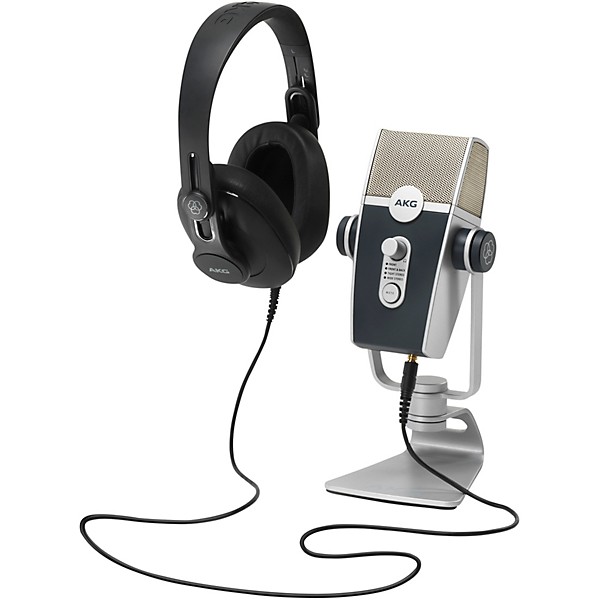 AKG Podcaster Essentials With Lyra USB Microphone and K371 Headphones Level 1 L74375004000000.gc