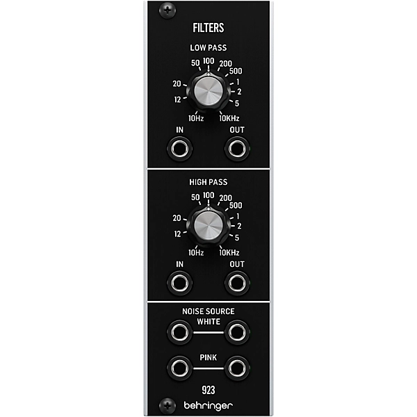 923 Filters Analog Dual Filter Eurorack Module