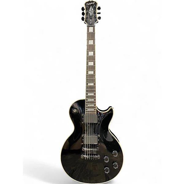 Used Epiphone Les Paul Custom Limited Edition Midnight Solid Body Electric Guitar