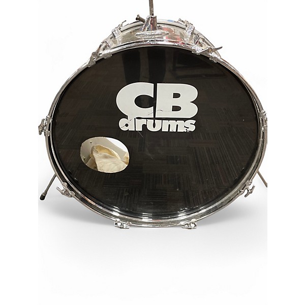 Cb Drums Used Cb Drums 3 Piece Drum set Black Drum Kit.gc