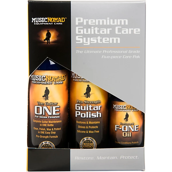 The Ultimate Professional Grade 5 Piece Guitar Care Pack