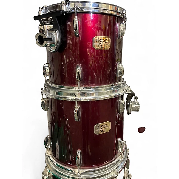 Pearl Used Pearl 5 Piece Export Dakota Red Drum Kit.gc