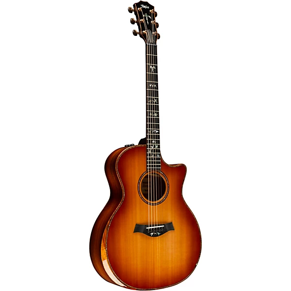 Taylor 914ce 50th Anniversary Custom Limited Edition Grand Auditorium Acoustic Electric Guitar Light Shaded Edge Burst