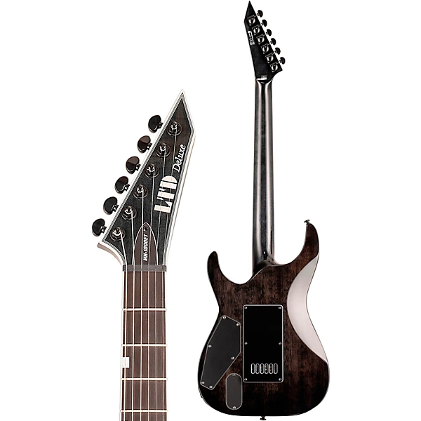LTD MH 1000 Evertune Electric Guitar Transparent Black