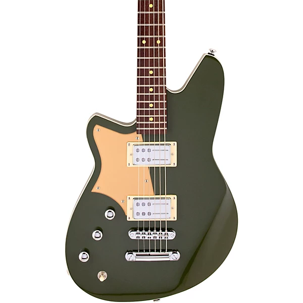 Descent RA Left Handed Bariton Electric Guitar Army Green