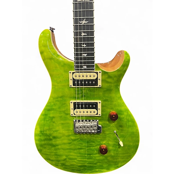 PRS Used PRS SE Custom 24 ERZRA VERDE Solid Body Electric Guitar.gc