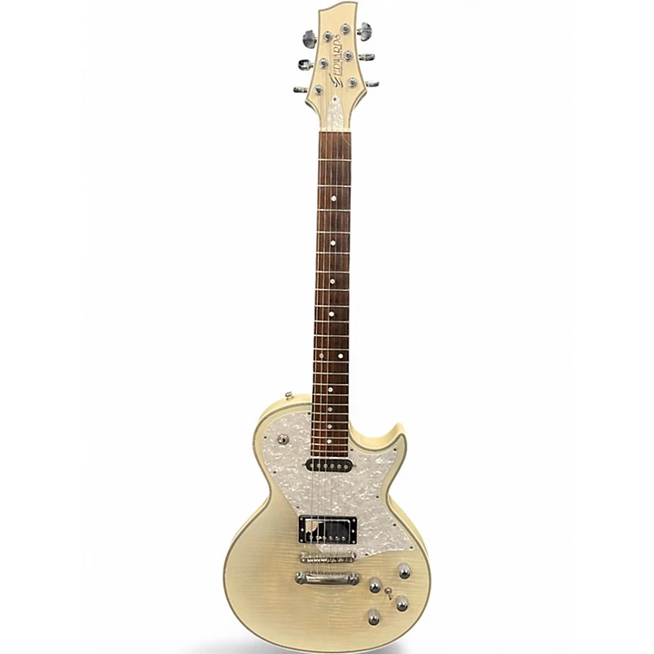 Edwards Used Edwards E KA 95LT Cream Solid Body Electric Guitar.gc