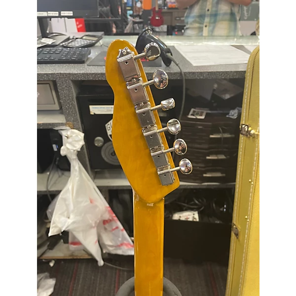 Vintage 1980s S&t Custom SAINT BLUES Cream Solid Body Electric Guitar