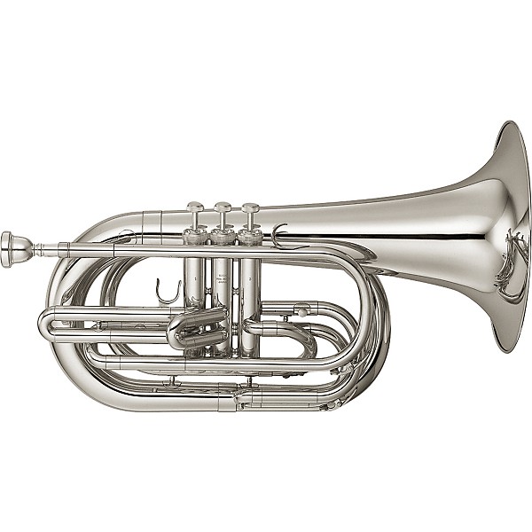 YBH 301M Series Marching Bb Baritone Silver