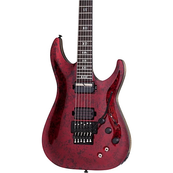 Schecter Guitar Research C 1 FR S Apocalypse Electric Guitar Red Reign