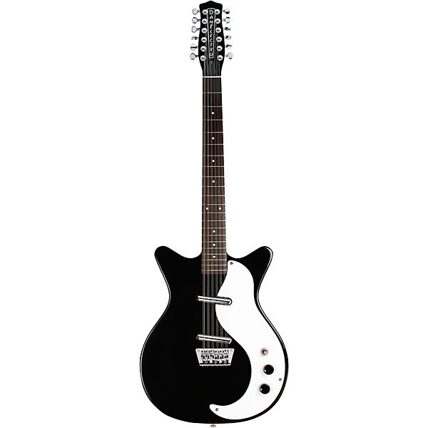 Danelectro 12 String Electric Guitar Black