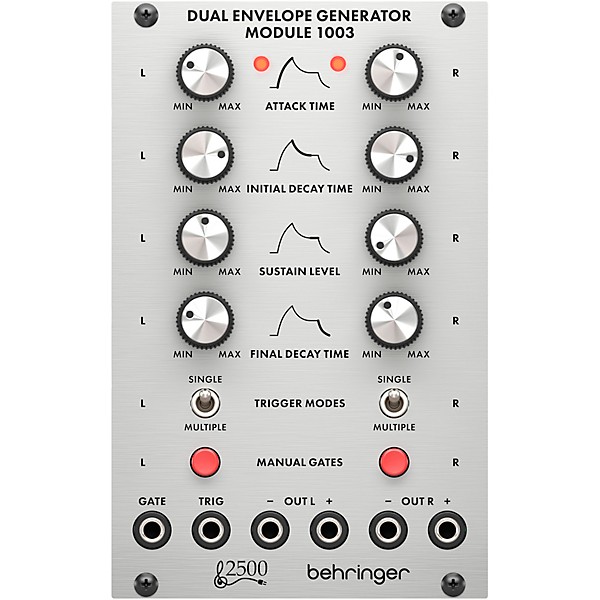 1003 Dual Envelope Generator Eurorack Module