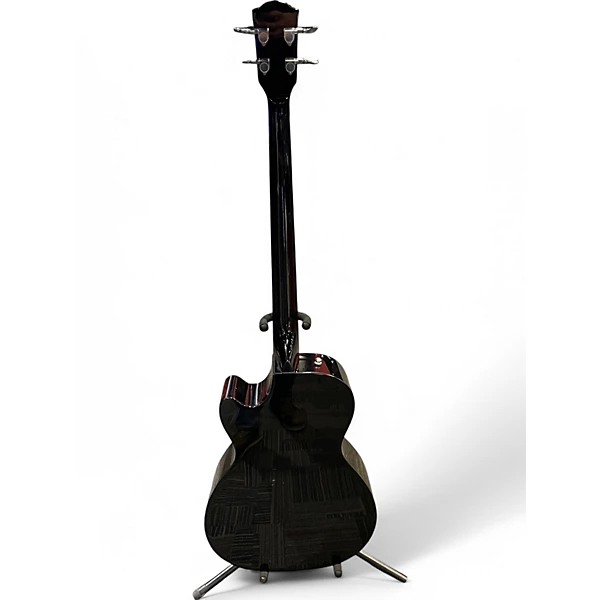 Fender Used Fender CB 60SCE Black Acoustic Bass Guitar