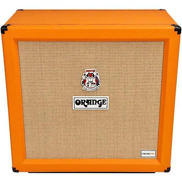 Orange Amplifiers Crush Pro 4x12 Guitar Cabinet Level 1 Orange J13146004002000.gc
