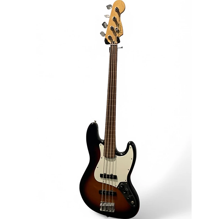 Used Fender PLAYERS JAZZ BASS SUNBURST Electric Bass Guitar