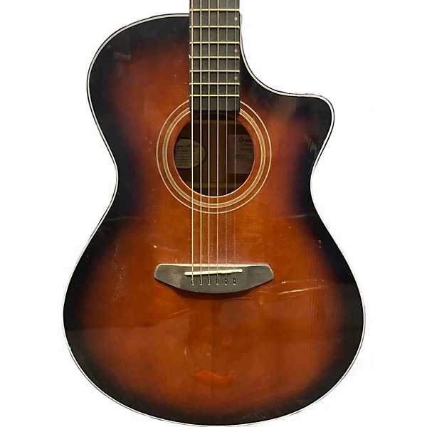 Used Breedlove Organic Performer Concerto Bourbon CE 2 Tone Sunburst Acoustic Guitar