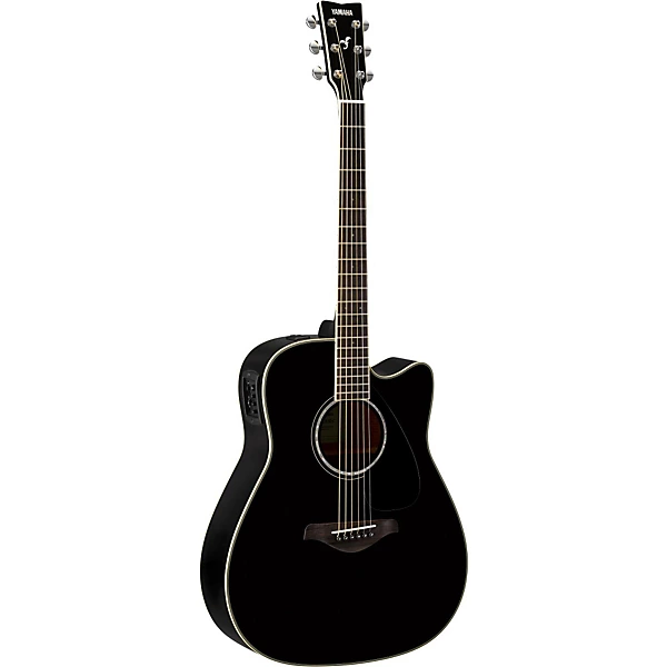FGX830C Folk Acoustic Electric Guitar Black
