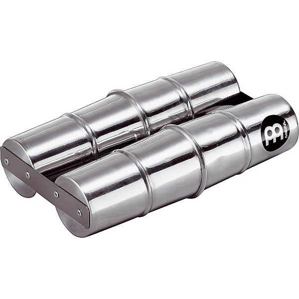 Aluminum Samba Double Shaker Silver Medium