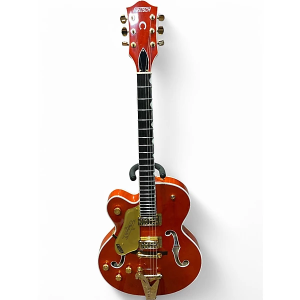 Used Gretsch Guitars G6120TLH NASHVILLE WESTERN ORANGE Hollow Body Electric Guitar