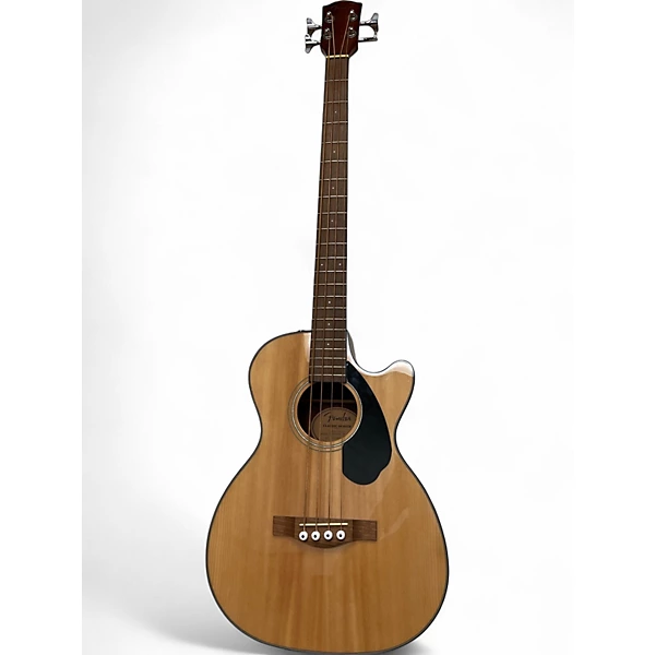 Fender Used Fender cb60sce natural Acoustic Bass Guitar