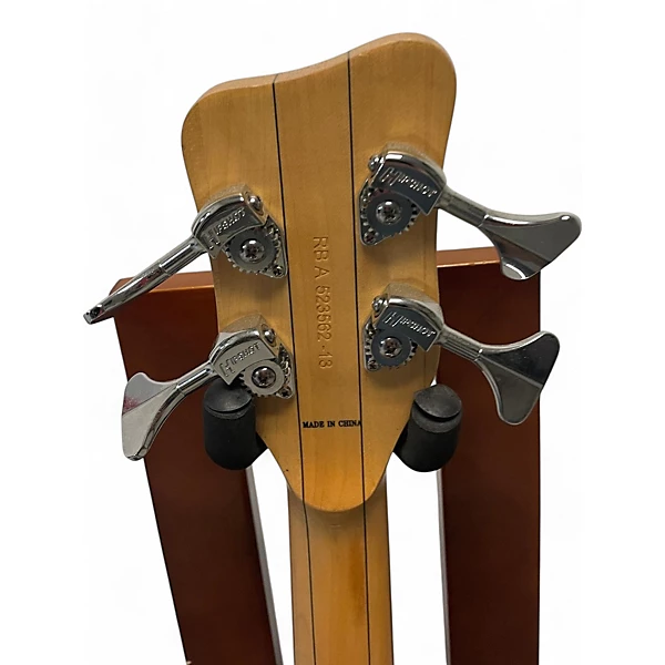 Ibanez Used Warwick Corvette 4 String Trans Red Electric Bass Guitar.gc