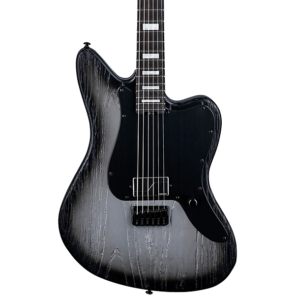 LTD XJ 1 Baritone Electric Guitar Silver Blast