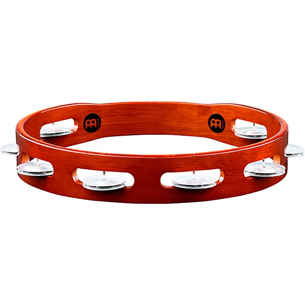 MEINL Wood Tambourine One Row Aluminum Jingles