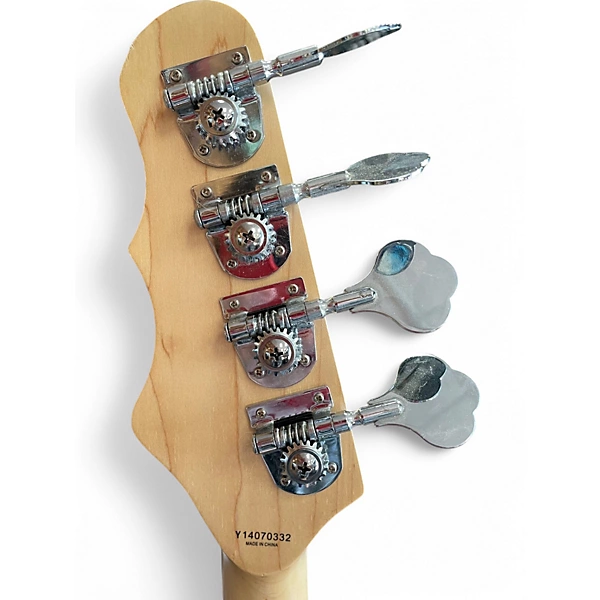 Used Dean Edge 09 4 String Black Electric Bass Guitar