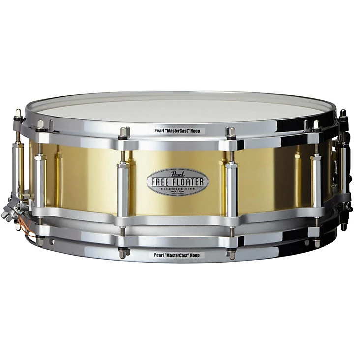 Pearl Free Floating Brass Snare Drum Level 1