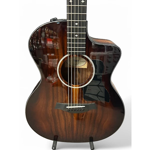 Taylor Used Taylor K224CEK DLX EDGE BURST Acoustic Electric Guitar.gc