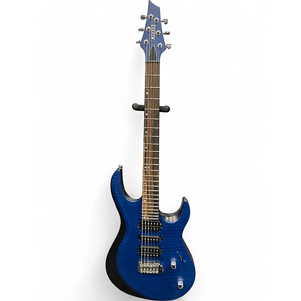 Kiesel Used Kiesel CUSTOM BUILD Blue Solid Body Electric Guitar.gc