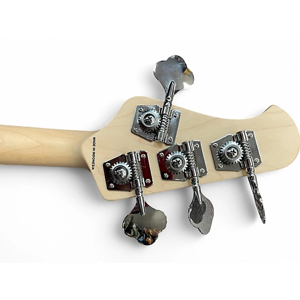 Sterling by Music Man Used Sterling by Music Man StingRay Ray4HH Maple Fingerboard Candy Apple Red Electric Bass Guitar.gc