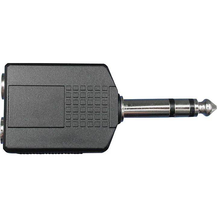 Essential Headphone Splitter 1 4 TRS Male to Dual 1 4 TRS Female