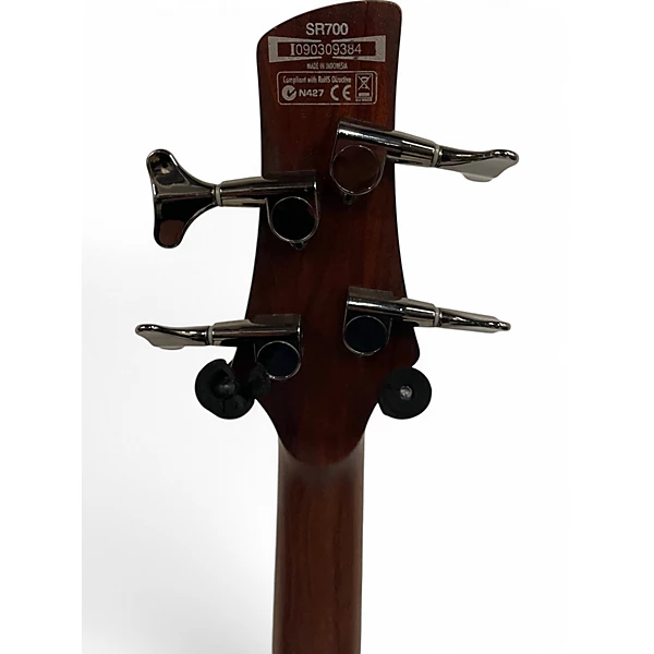 Used Ibanez SR700 Amber Electric Bass Guitar