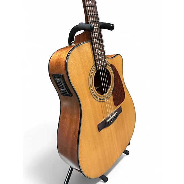 Used Fender CD140SCE Natural Acoustic Electric Guitar