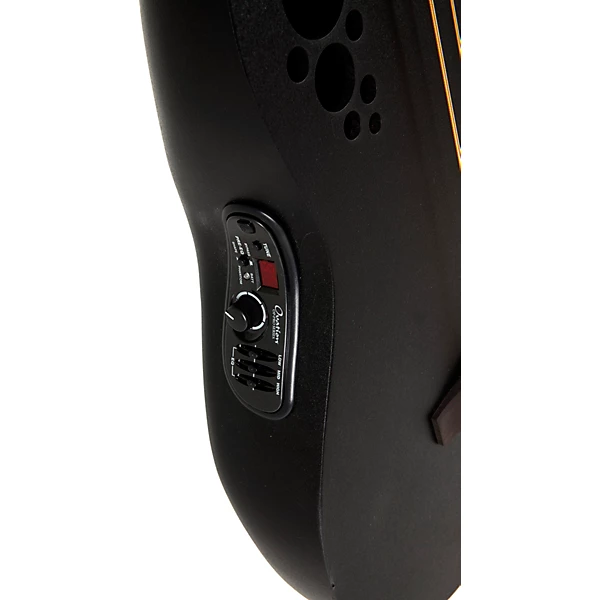 B778TX 5 G Pro Series Elite TX Mid Depth Acoustic Electric Bass Guitar Textured Black