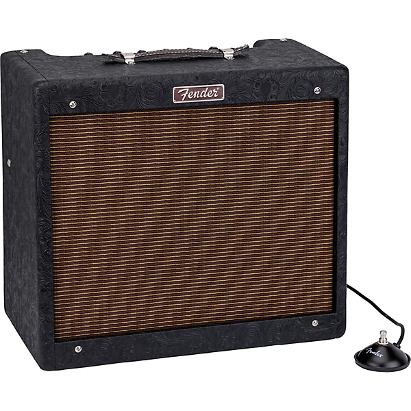 Fender Blues Junior IV 30th Anniversary 15W 1x12 Tube Guitar Combo Amp Black Western