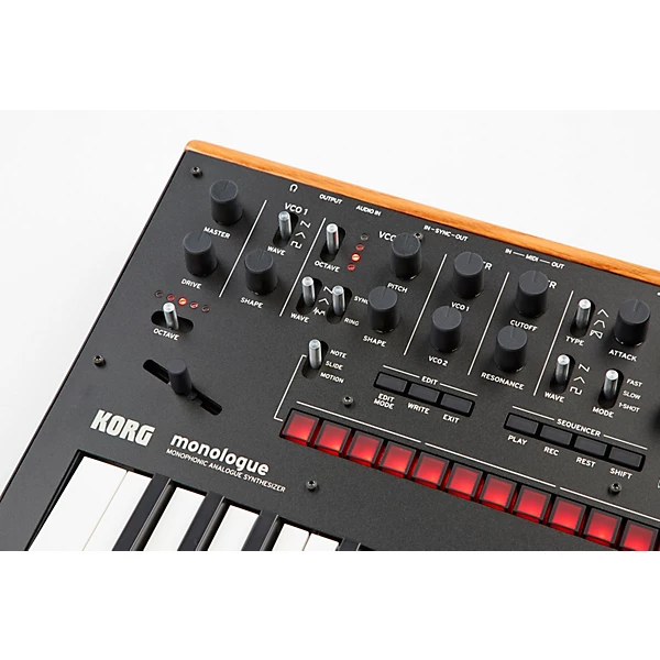 monologue Monophonic Analog Synthesizer Black