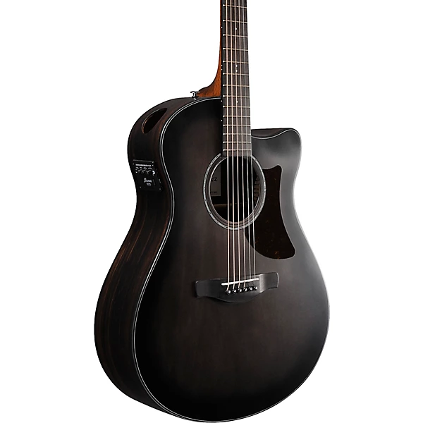 Ibanez AAM70CE Advanced Auditorium Acoustic Electric Guitar Level 1 Transparent Charcoal Burst M06709004001000.gc