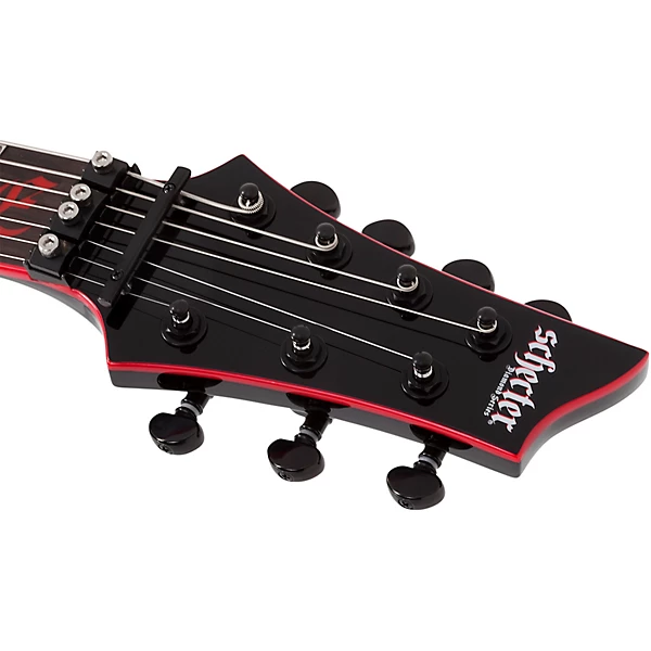 Sullivan King Banshee 7 FR S Electric Guitar Obsidian Blood